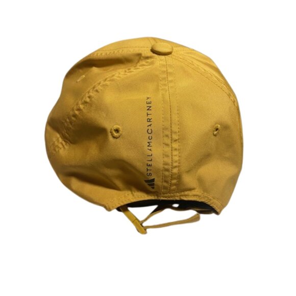Adidas by Stella McCartney Yellow Logo Patch Baseball Cap EUC